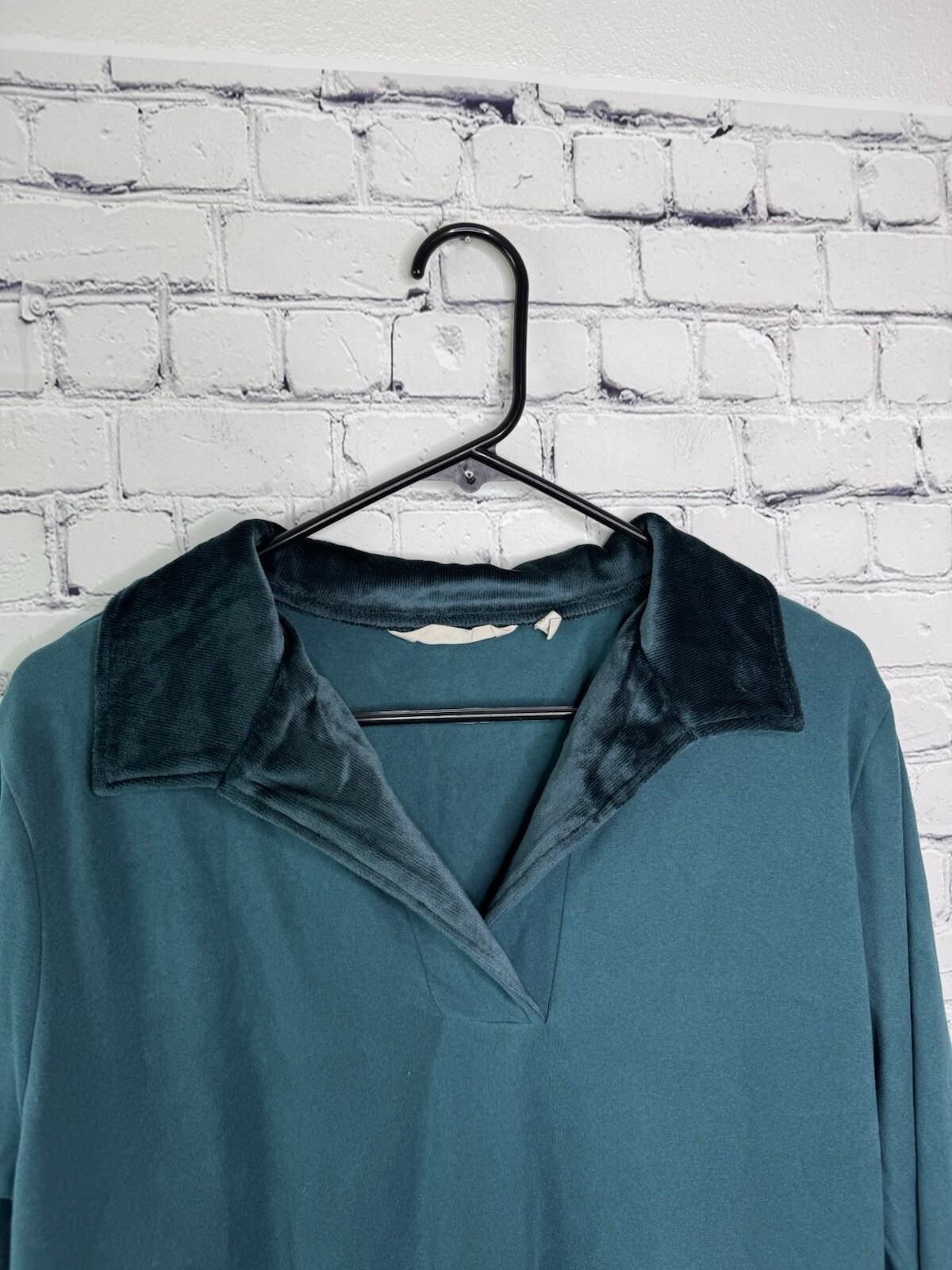 Soft Surroundings Basic Longsleeve Pullover Super… - image 2