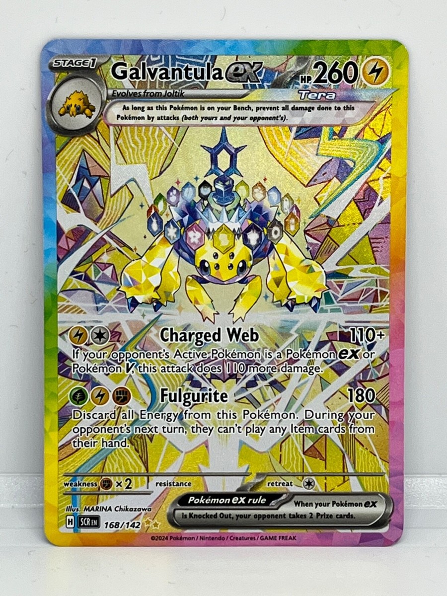 galvantula pokemon card Pokemon Card Galvantula ex SR 118/102 sv7 stellar miracle Japanese – GLIT  Japanese Hobby Shop