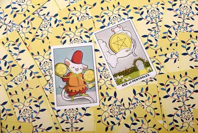 Original Tarot of MUGI 78 standard tarot card deck INSTITUTO