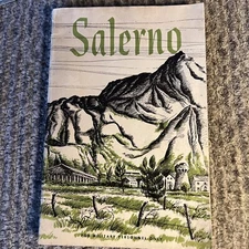 VINTAGE BOOK SALERNO MILITARY PERSONNEL 1944   Military Intelligence