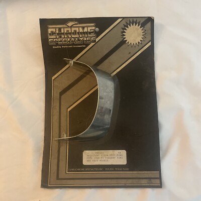 Chrome Specialties Taillight Visor 340283 Harley Davidson '80-UP FXST ...