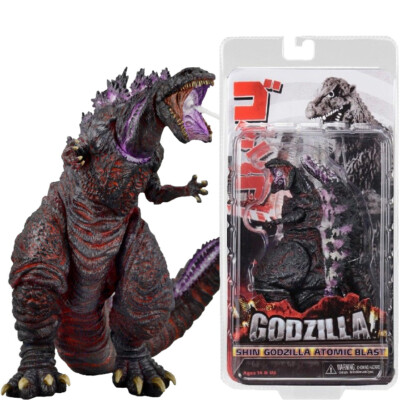 NECA Shin Godzilla Atomic Blast 2016 6'' Action figur 12'' Kopf Schwanz Film Neu