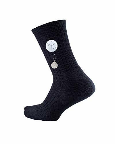 Thorlos Junior's Express Yourself Volleyball Crew Socks, Black, Medium