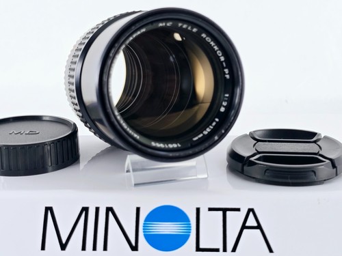 Minolta Md tele rokkor 135 mm f 2.8 - Photo, audio & vidéo
