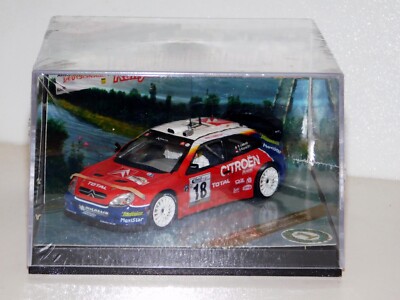 CITROEN XSARA #18 LOEB GERMANY 2003 VITESSE WITH CREW & OPENING HOOD 43206 1:43