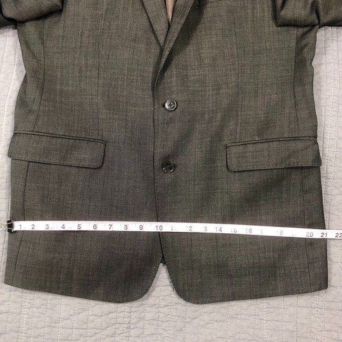 Calvin Klein Suit Men 40R Brown Blazer Jacket 38 x 31 Straight Leg Pants Macys - Picture 10 of 24