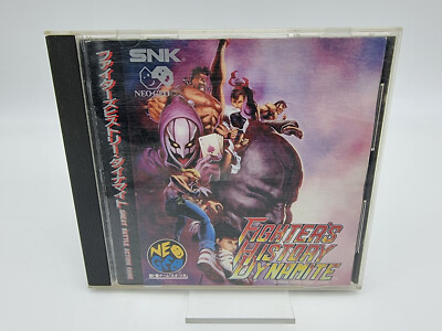 Neo Geo CD Fighters History Dynamite Japan Gebraucht