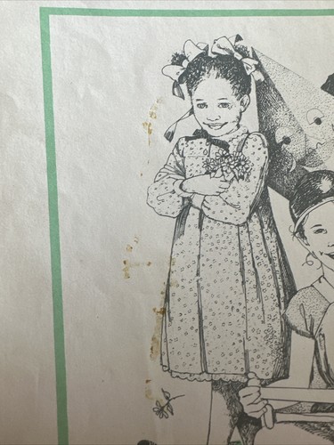 Vintage 1983 Avon Childhood Moments Calendar In Envelope Unused John Speirs Art - Picture 3 of 10