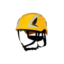 3M X5001X-ANSI SecureFit Safety Helmet Non-Vented Reflective (Yellow)