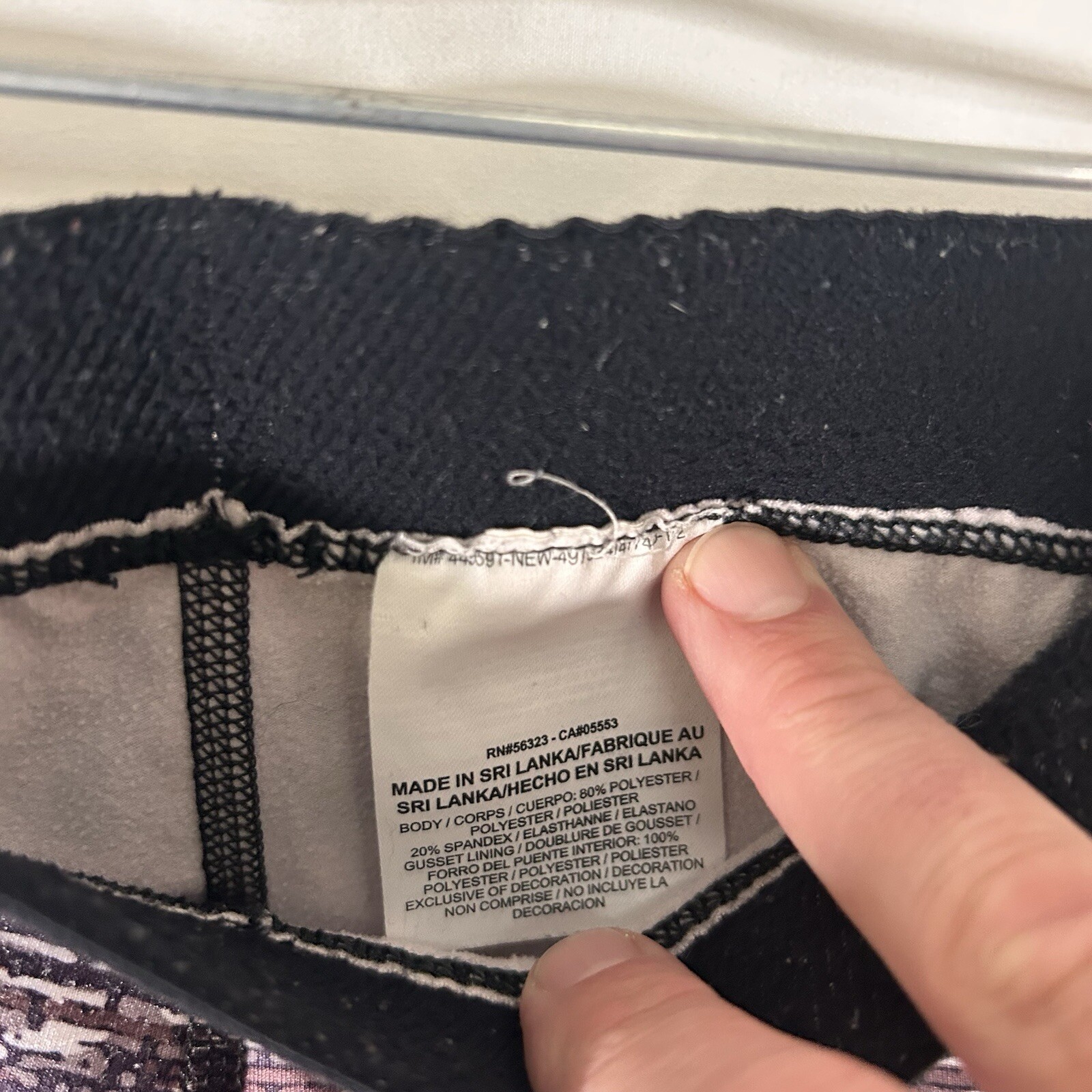 Nike Pro Leggings Women's Small Purple Pull On Compression Elastic Waist thumbnail 5