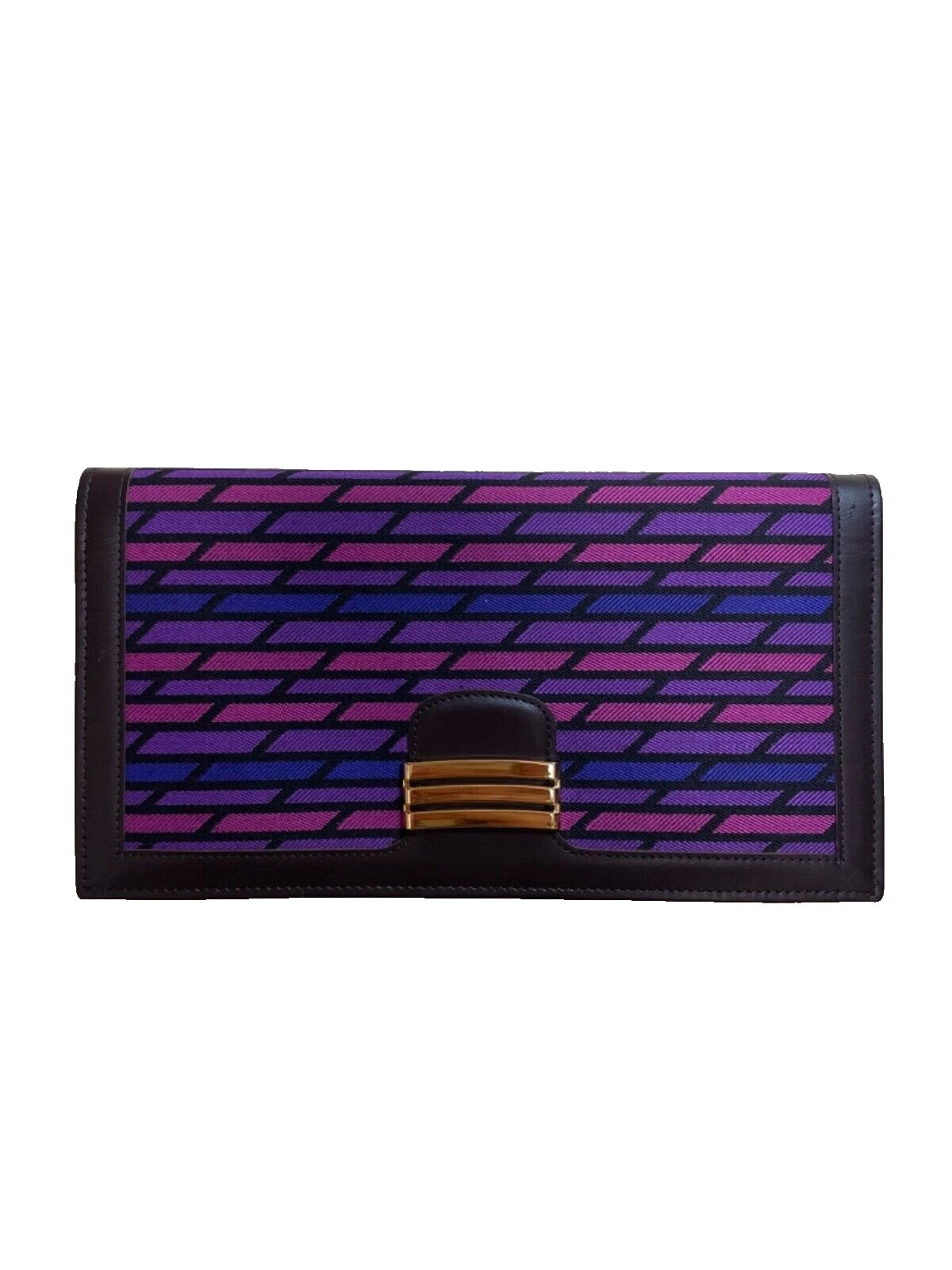 Faux Leather Clutch Vintage Bags, Handbags & Cases