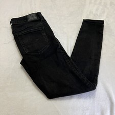 American Eagle Jegging Womens 6 Black Pants Next Level Stretch Casual Regular