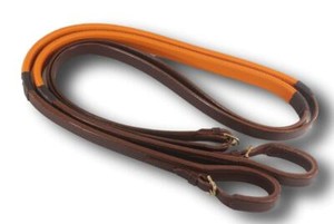 D-A-Brand-Dark-Oil-Leather-Race-Reins-Horse-Tack-Equine