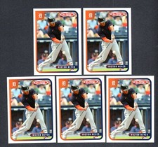 2020 Topps Total Wave 3 PR /3702 #298 Victor Reyes Lot of 5 Detroit Tigers