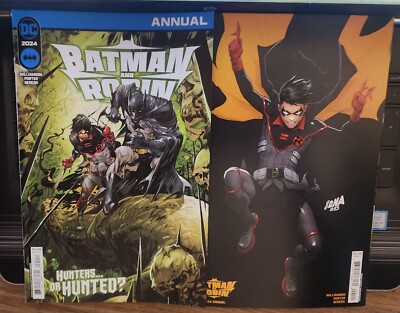 BATMAN AND ROBIN 2024 ANNUAL Cover Set DC Comics