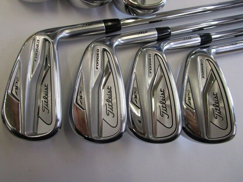 Golf Iron Set Titleist AP2 718 Dynamic Gold AMT Tour White Golf Iron Set Titleist AP2 718 Dynamic Gold AMT Tour White