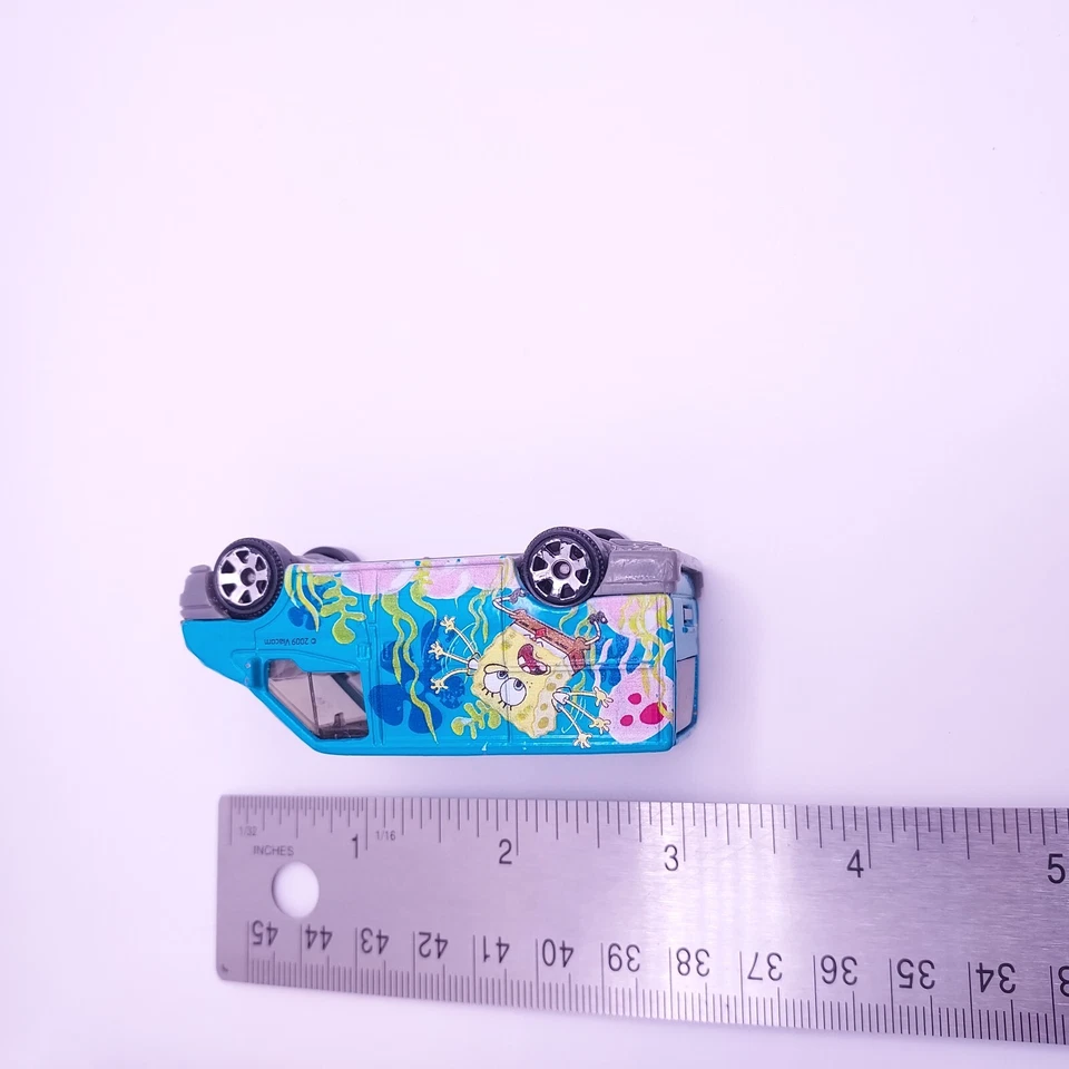 2006 SPONGEBOB SQUAREPANTS FORD TRANSIT VAN HOT WHEELS POP CULTURE - Image 3 of 3
