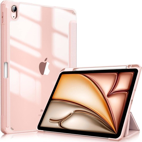 Smart Case For 2025 NEW iPad Air 11" M3/ iPad Pro 11 inch 2024 Clear Back Cover - Picture 39 of 75
