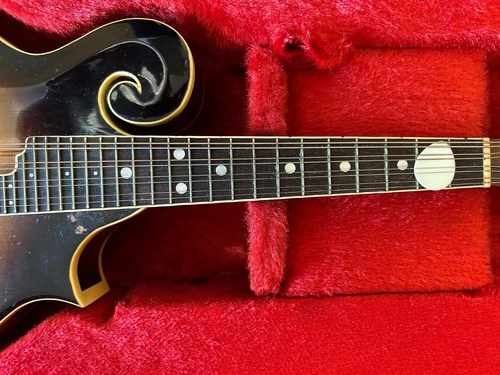 mandolin - Brazos F model in sunburst comes with case - in great working shape 