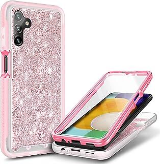 NZND Compatible with Samsung Galaxy A14 5G Case with [Built-in Screen Protector]