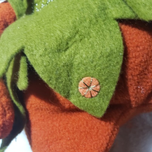 Vintage Bunnies by the Bay Hallmark Vonnie Vine pumpkin 12" RARE - Picture 9 of 11