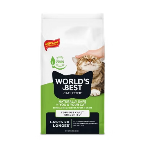 Worlds Best Cat Litter Clumping Formula for Odor Control