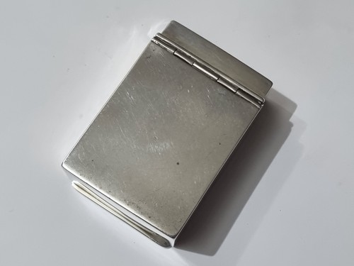 RARE George V Solid Silver "Wind Screen Matchbox" Vesta by Cohen & Charles 1916 - Picture 9 of 23
