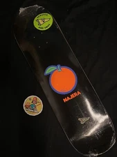 RARE Primitive Diego Najera Scratch And Sniff Orange Skateboard Deck Pro Model