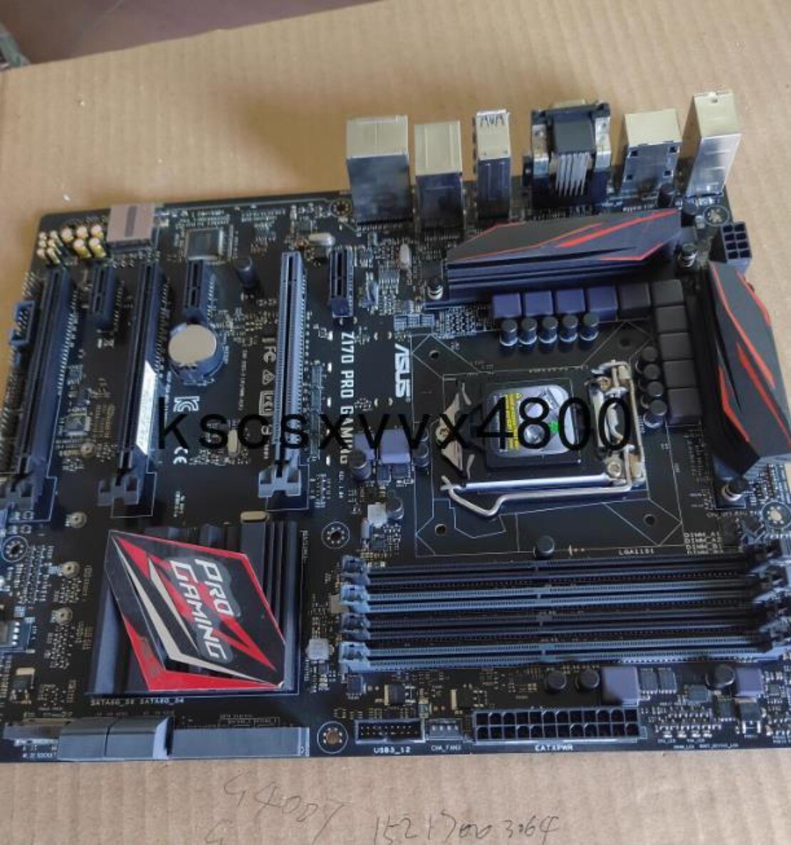 1PCS Original ASUS large board 1151 pin CPU i7700K Z170 PRO GAMING