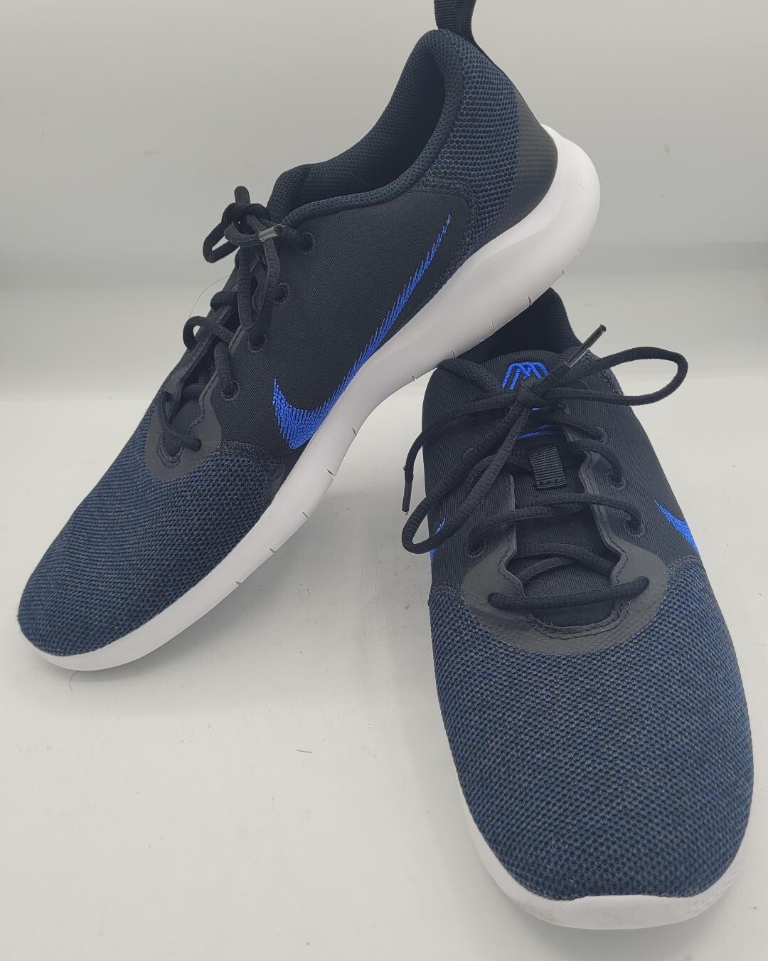 Nike Flex Experience Run 10 CI9960 007 Men's Black Midnight Navy Shoes Size 13