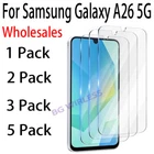 Wholesales  For Samsung Galaxy A26 5G  Clear 9H Tempered Glass Screen Protector 