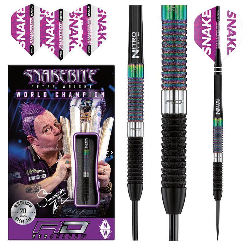 RED DRAGON PETER WRIGHT SB WC DIAMOND 90% TUNGSTEN 20 GRAM
