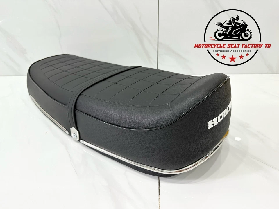 Honda CB750 K0 K1 1969-1970 cuatro 77200-300-020A conjunto de asientos cola de pato fundición en arena nuevo Foto 4 de 4