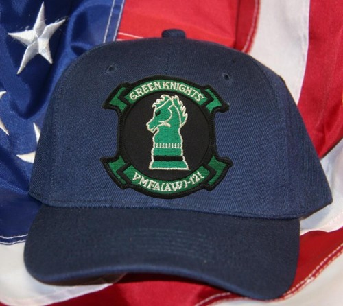 VMFA (AW)-121 GREEN KNIGHTS HAT PATCH CAP US MARINES VETERAN MAW MCAS GIFT A6 - Picture 13 of 26