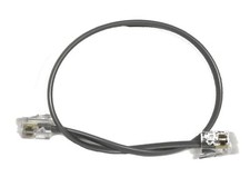 RJ-11 6p4c 1 ft Extension Phone Line Cord - Straight Wired