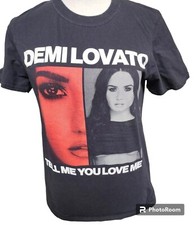 Demi Lovato Tour T-Shirt 2018 Size S Tell Me You Love Me Band Tee
