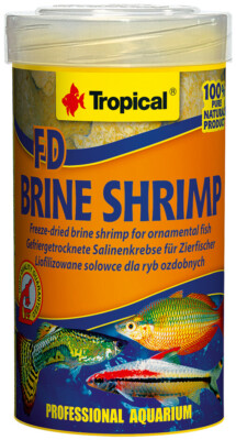 Tropical FD Brine Shrimp 100ml gefriergetrocknete Artemia Salinenkrebse