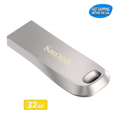 SanDisk 32gb 32 GB Cz74 Ultra Luxe USB 3.0 Flash Stick Drive 150mb 