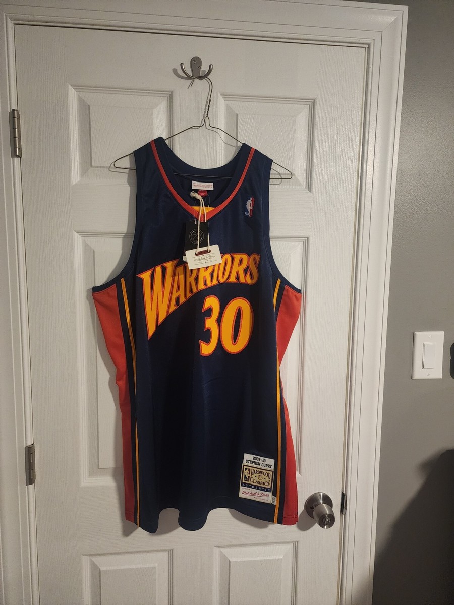 100% Authentic Stephen Curry Mitchell & Ness 09-10 Warriors Jersey