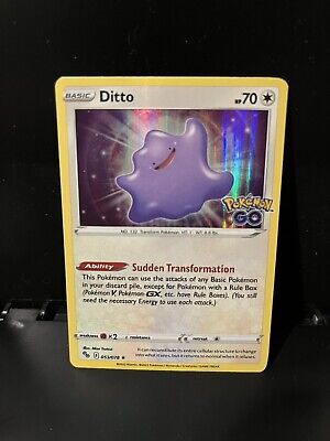 Ditto 53/78 Peeled Pokemon GO Pokémon TCG