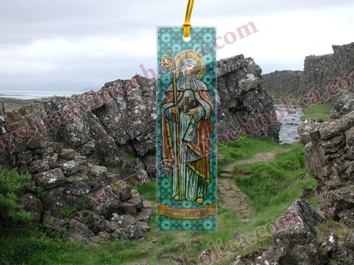 Santa Brígida de Kildare, Irlanda laminado CLARO transparente y marcadores de cotización - Imagen 8 de 8