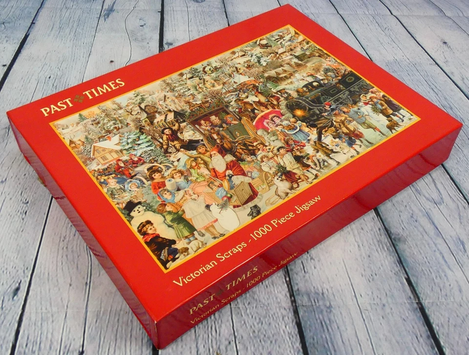 Past Times 1000 Pcs Jigsaw Puzzle 'VICTORIAN SCRAPS' by Beryl Peters ~ Complete - Image 4 of 4