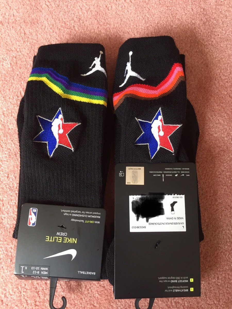 Elite Crew Socks Nba All Star Socks 2018 Men's Jordan Brand Black