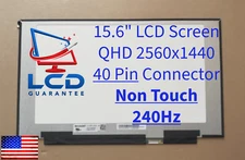 Sharp LQ156T1JW03 QHD 240Hz LCD Laptop Screen 15.6" Non Touch 40 Pin Panel
