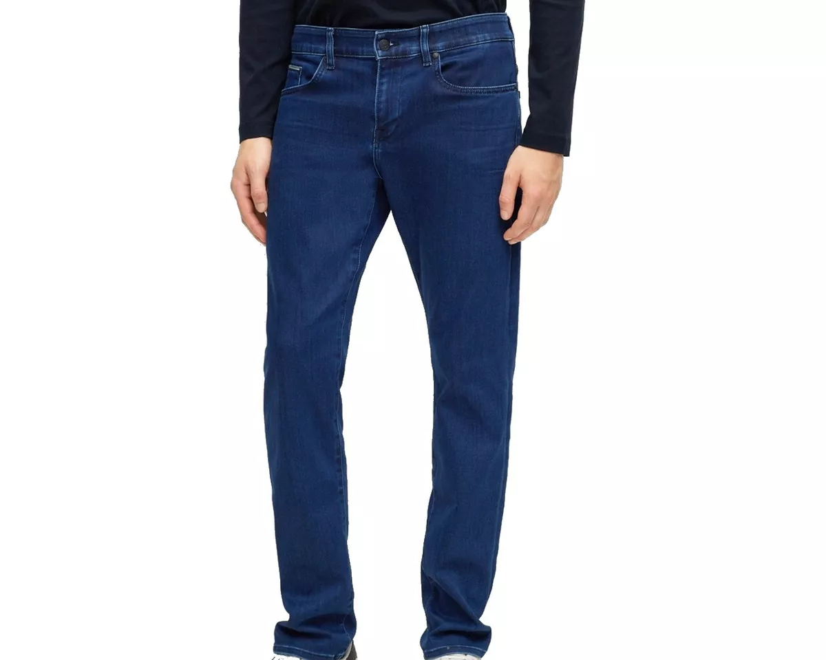 Hugo Boss Delaware3 1 50481326 418 Men s Slim Fit Jeans Blue eBay