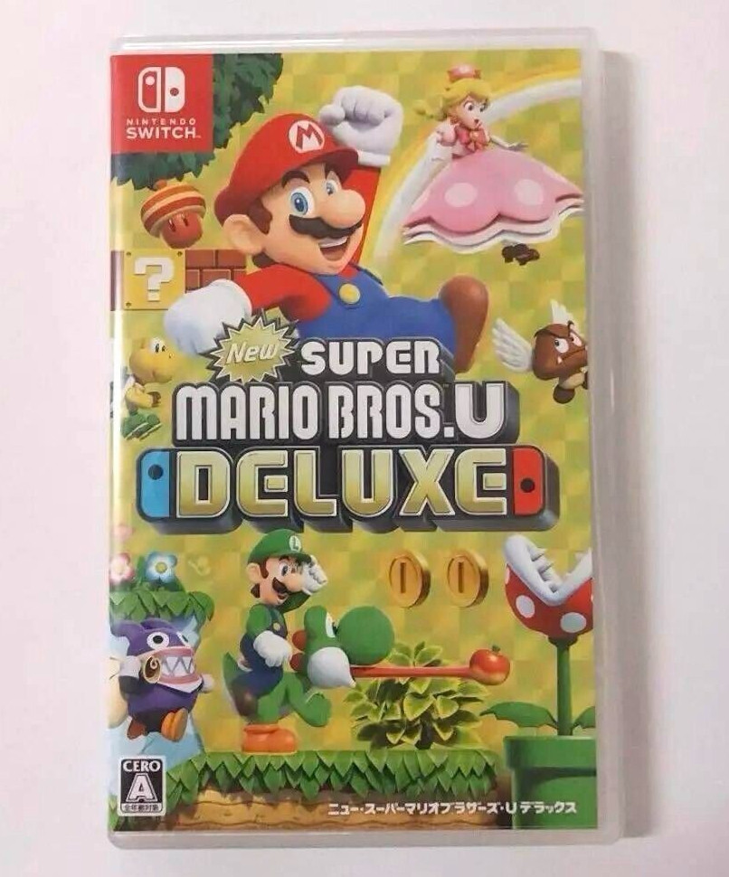New Super Mario Bros. U Deluxe Nintendo Switch Japanese ver Tested