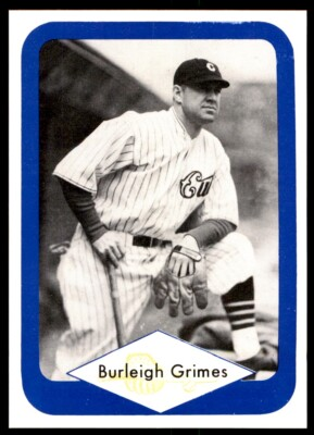 #ad 1975 SHERATON GREAT PLAINS GREATS #6 BURLEIGH GRIMES CHICAGO CUBS $1.00