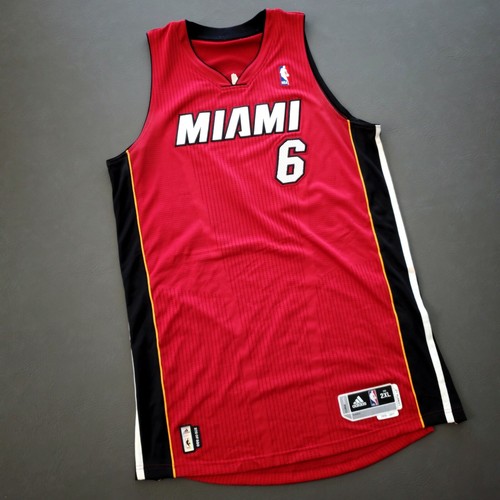lebron heat jersey authentic