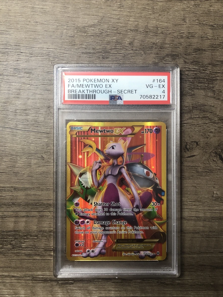 Mewtwo EX - XY Breakthrough Pokémon card 164/162