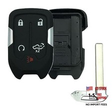 Replacement Key Fob Shell Case Fits for 2019 2020 2021 2022 2023 Chevy 5 Button